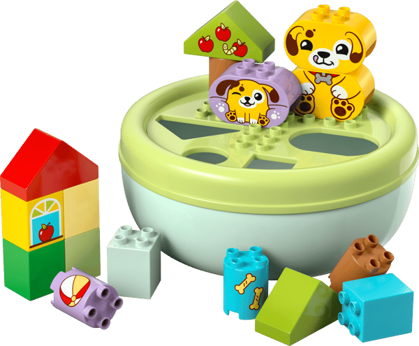 LEGO 10441 Trieur de formes : la niche du chiot