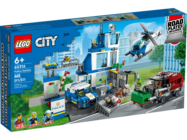 LEGO 60316 Le commissariat de police — visuel 2 sur 8