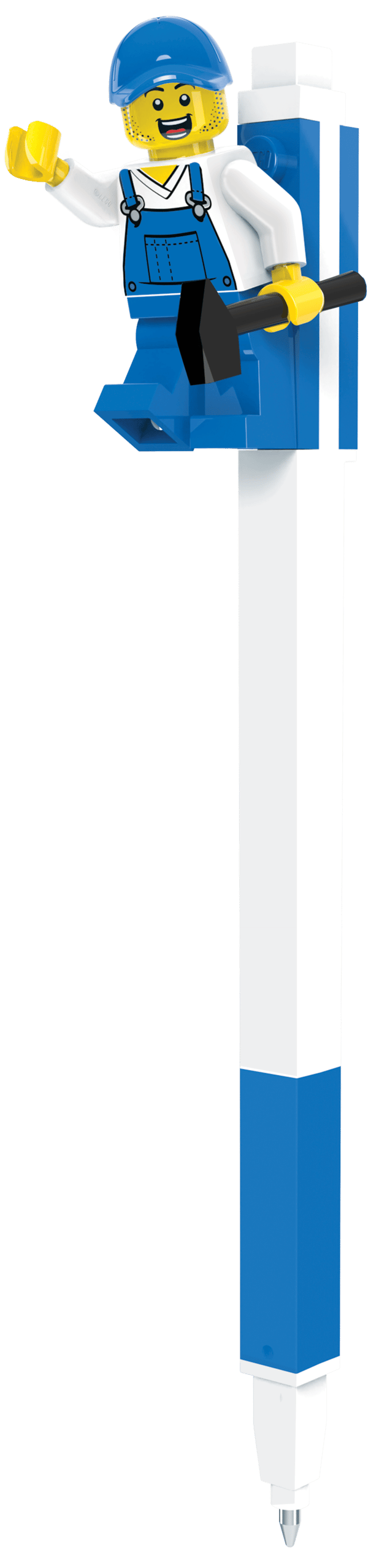 Pen Pal Gel Pen with Minifigure – Blue - Image 3