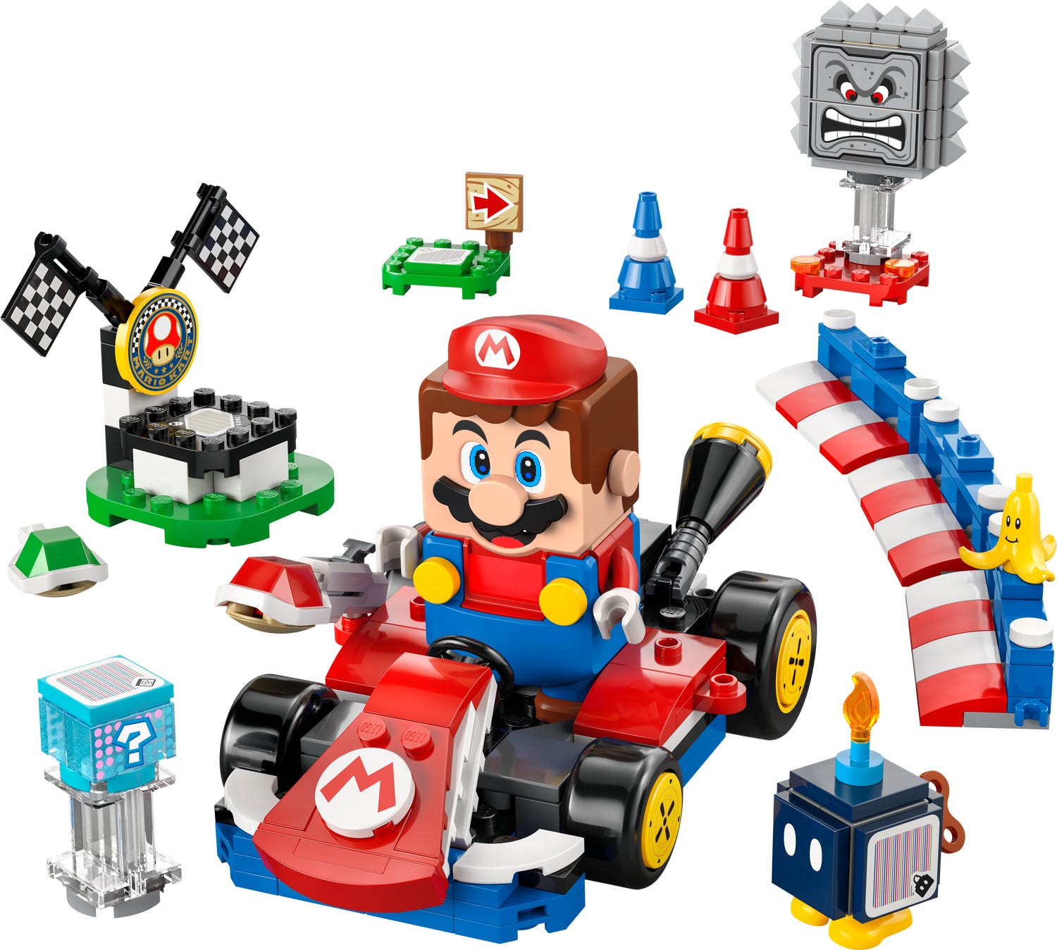 Mario Kart™ – Interactive LEGO® Mario™ та Standard Kart 72043 | LEGO ...