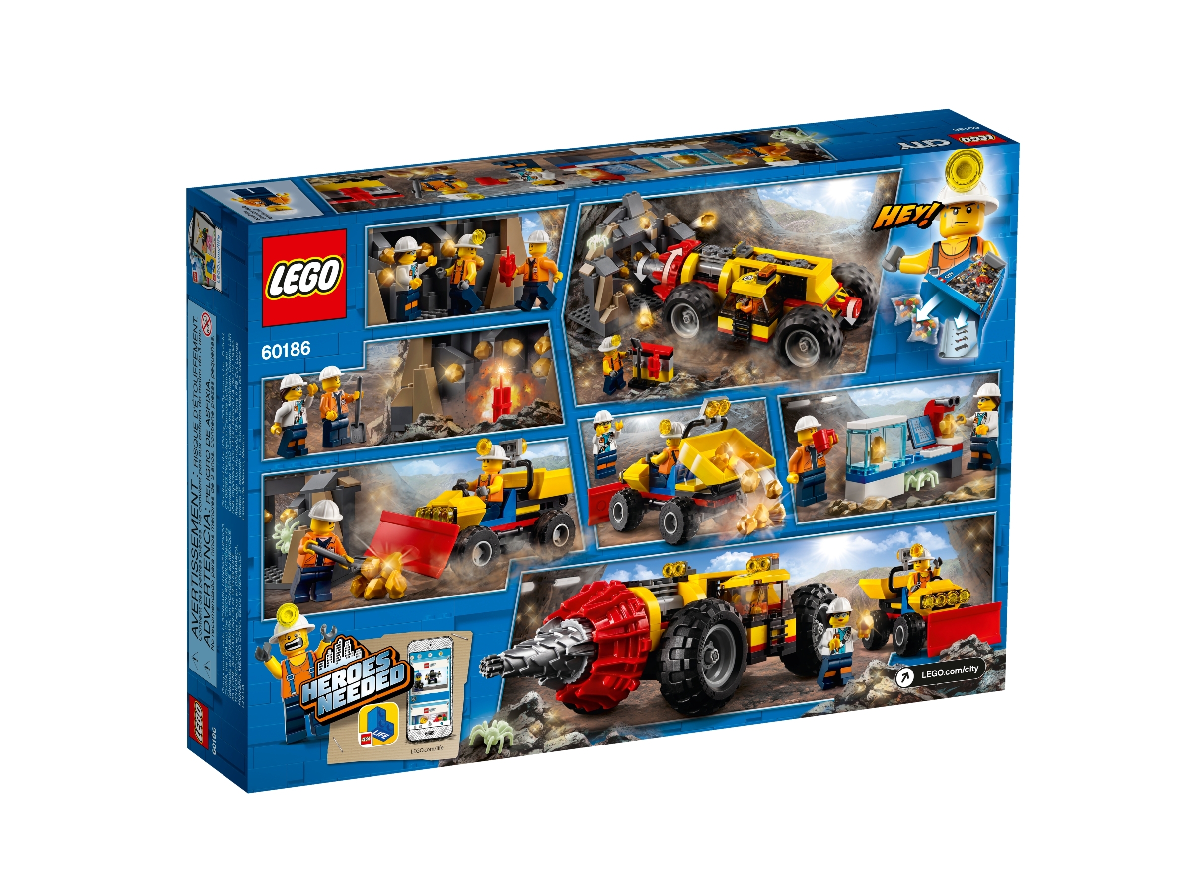 Mining Heavy Driller | City | Buy online at the Official LEGO® Shop US