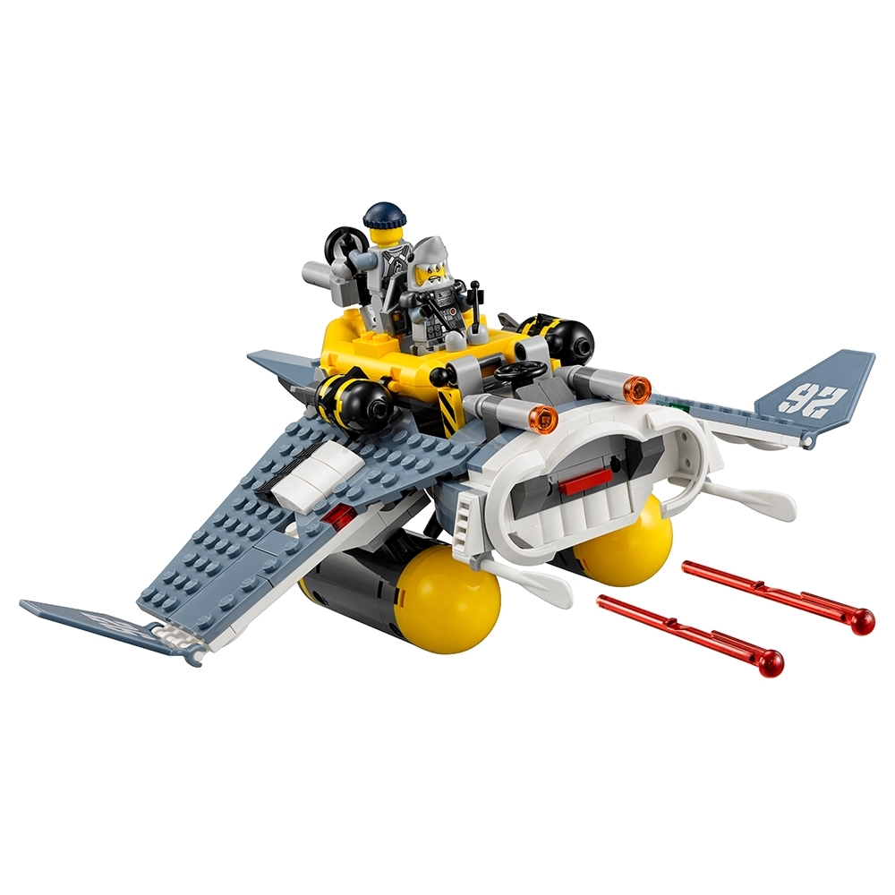 Lego Manta Ray Casco X 1 Oscuro Azul para Minifigura 