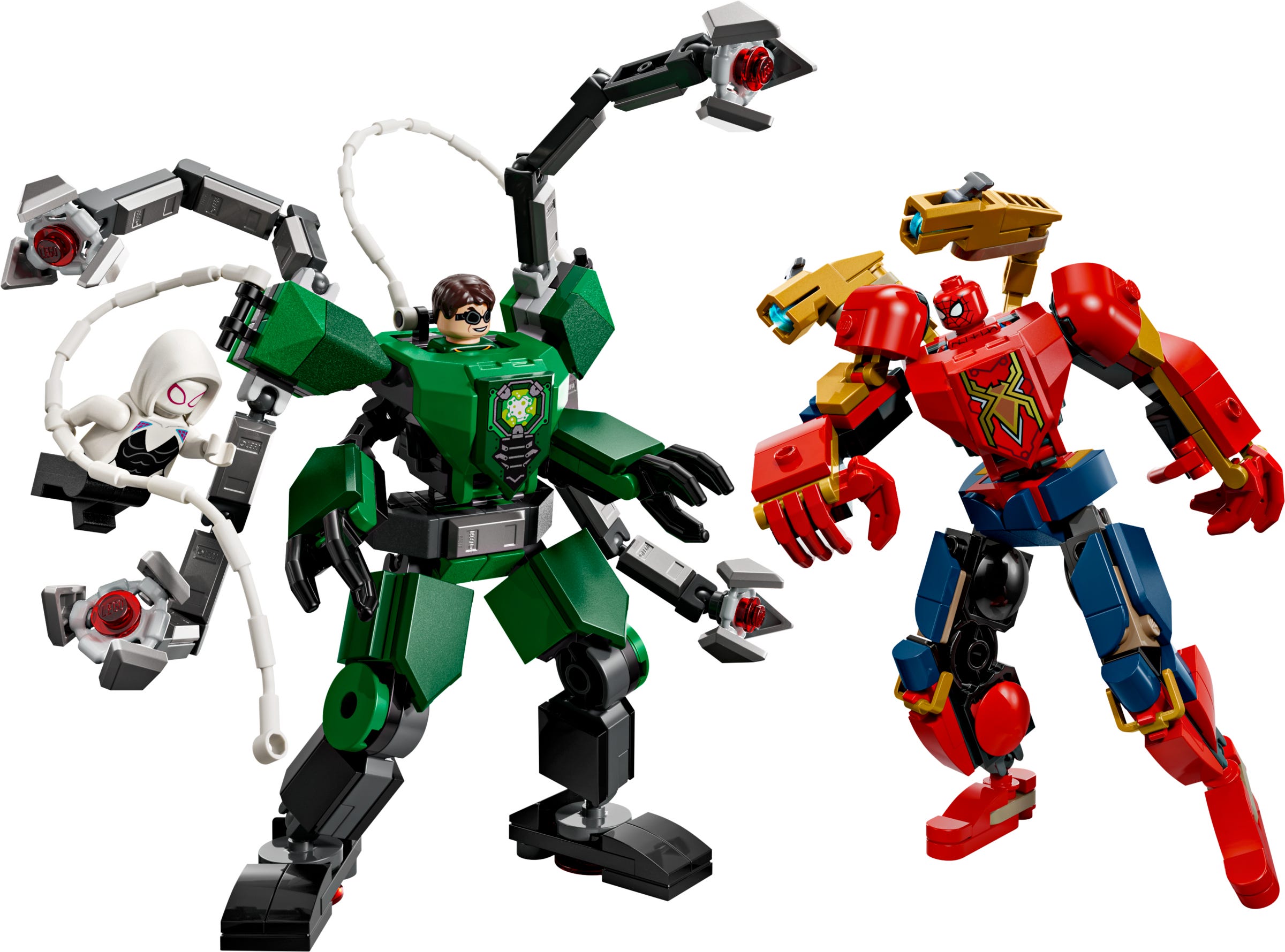 Battaglia mech: Spider-Man vs. Doc Ock