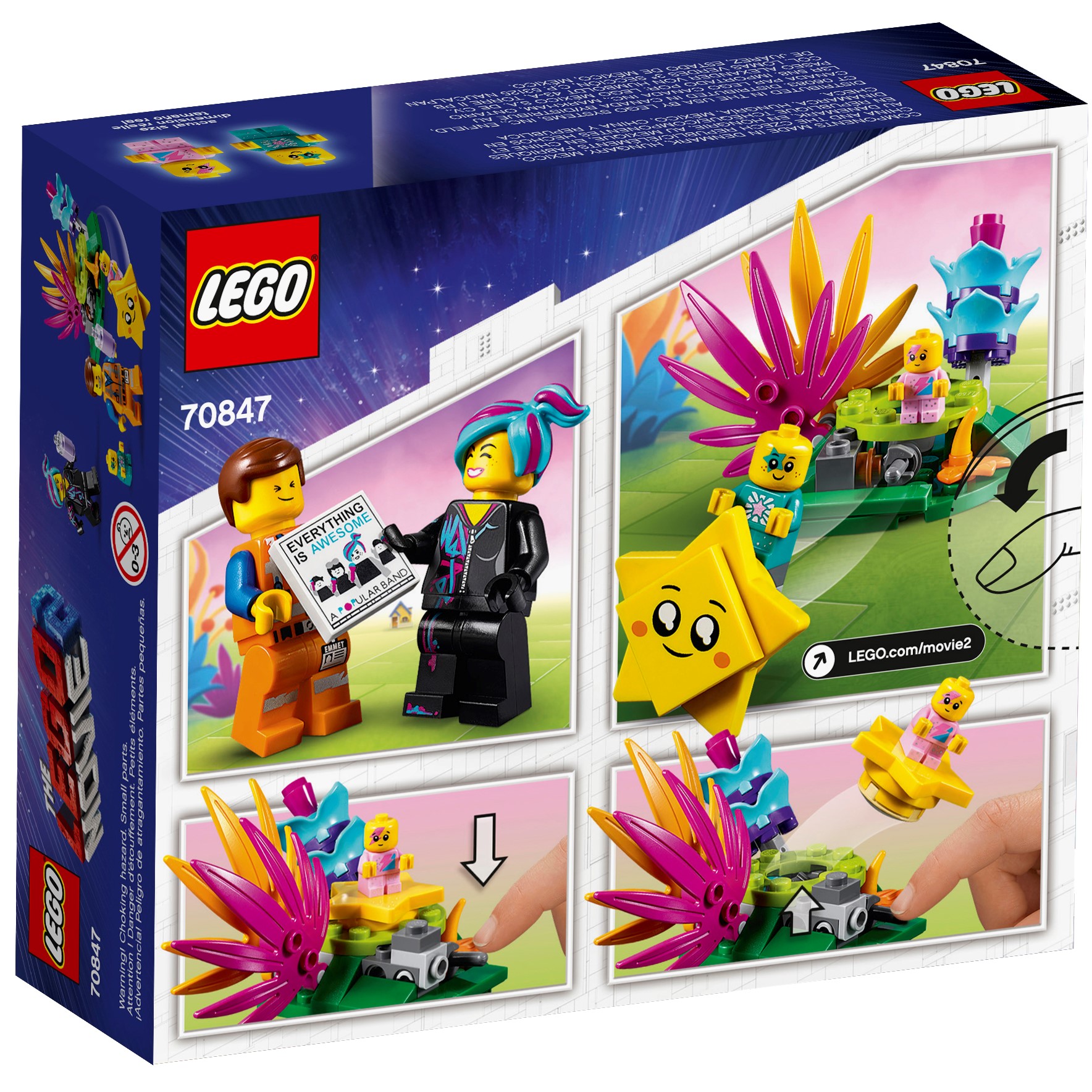 The LEGO Movie 2 Good Morning Sparkle Babies 70847 50 Piece LEGO Set Toy Kit 