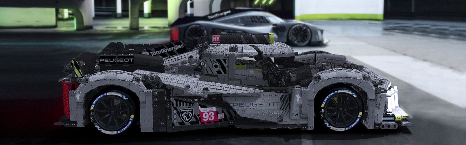 Scaling up a Le Mans Hypercar with LEGO® elements | LEGO® Shop