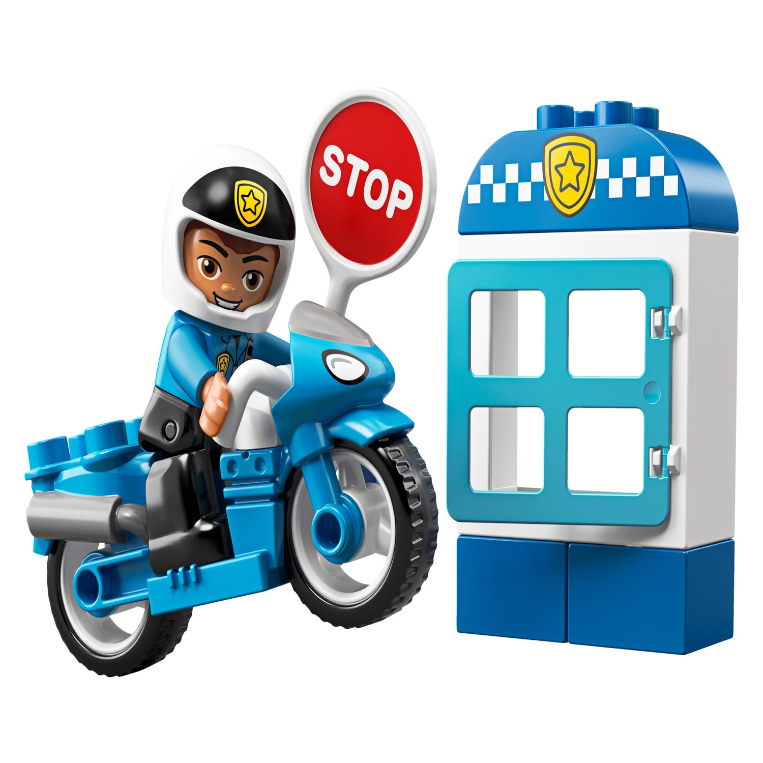 pegs bestemt Dwell Politimotorcykel 10900 | DUPLO® | Officiel LEGO® Shop DK
