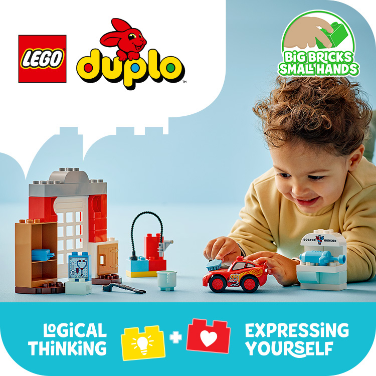 McQueen's Visit to Doc's Garage 10456 | DUPLO® | Buy online at the
