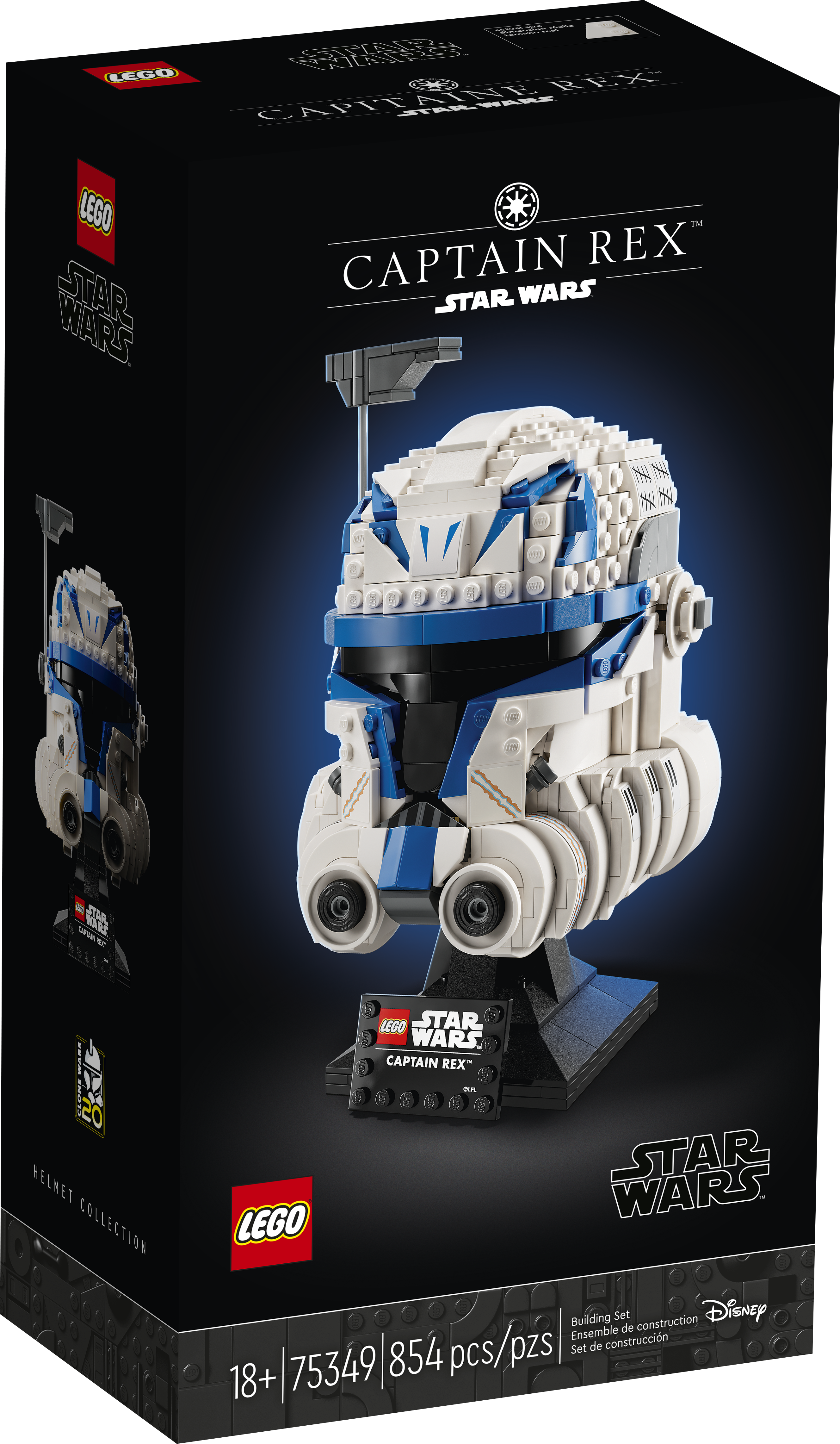 Lego Captain Rex 7869 Helmet Antenna The Clone Wars Star Wars