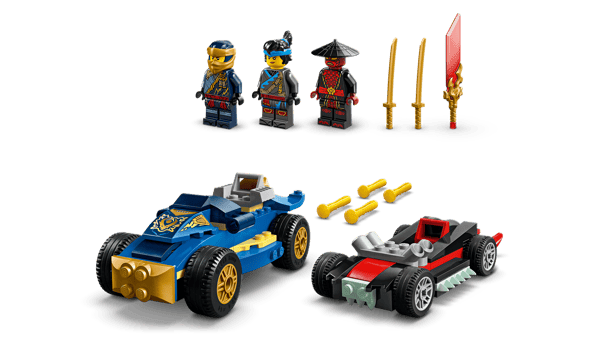 LEGO 71840 Le duel en voitures de course de Rogue et Drix — visuel 4 sur 8