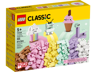 Kreatywna zabawa pastelowymi kolorami