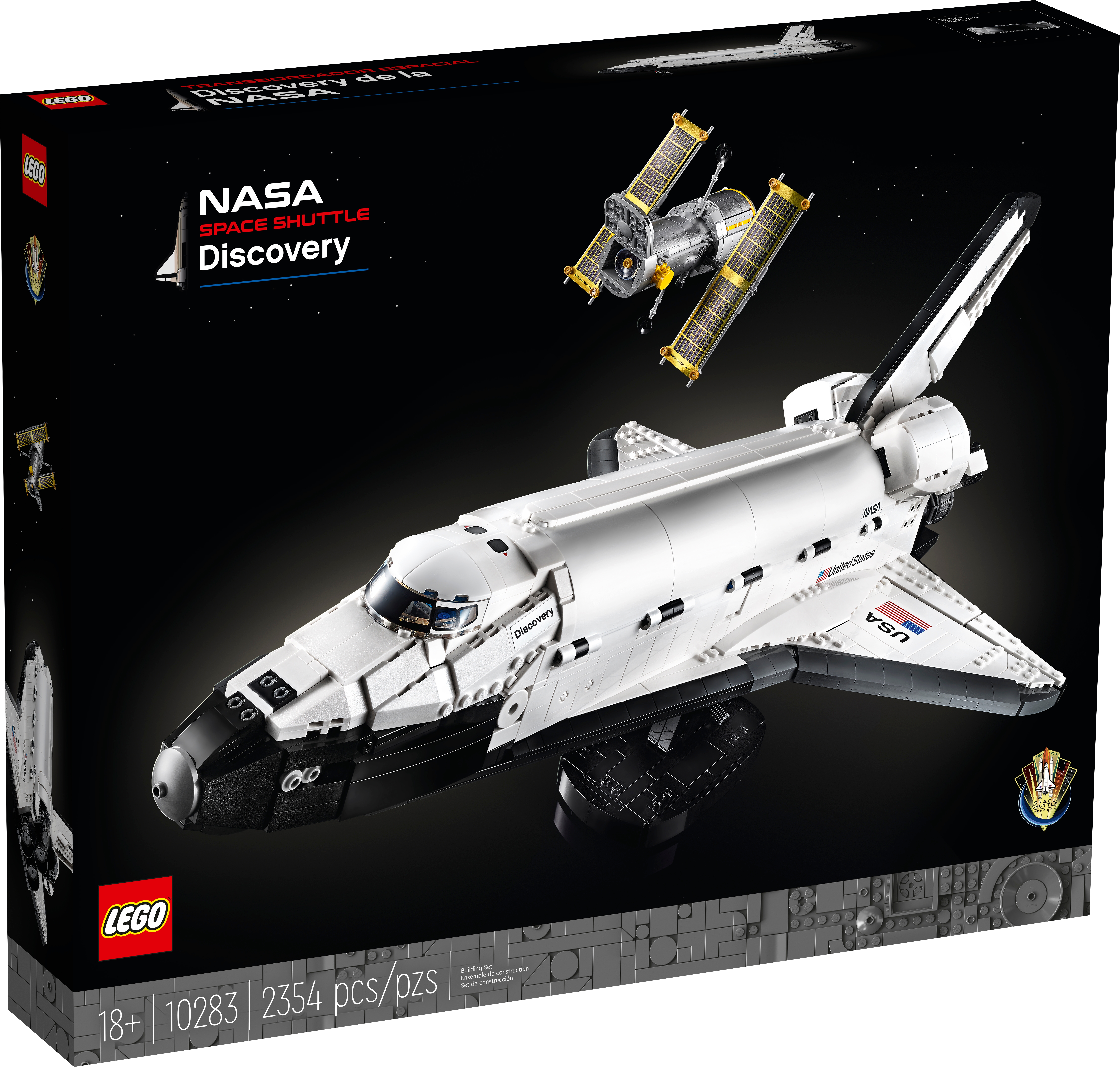 よろしくお願いしますレゴ　10283　NASA スペースシャトル ディスカバリー号