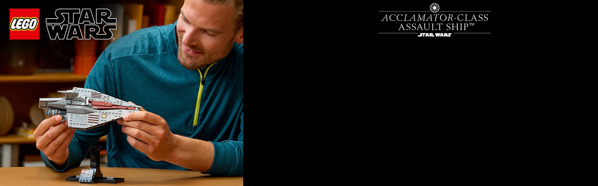 Acclamator-Class Assault Ship™ 75404 | Star Wars™ | Buy online at