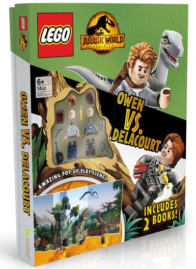 LEGO 5007898 - Jurassic World-aktivitetsæske med landskab