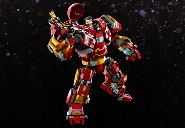 LEGO Marvel The Hulkbuster: The Battle of Wakanda 76247, Action Figure,  Buildable Toy with Hulk Bruce Banner Minifigure, Avengers: Infinity War Set