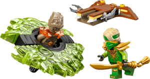 Lloyd contre la toupie du monstre de la Terre