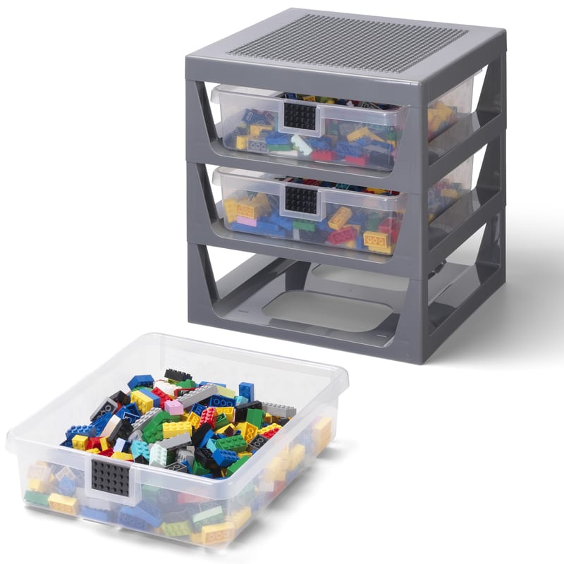 3-Drawer Storage Rack – Gray 5006608 Other LEGO