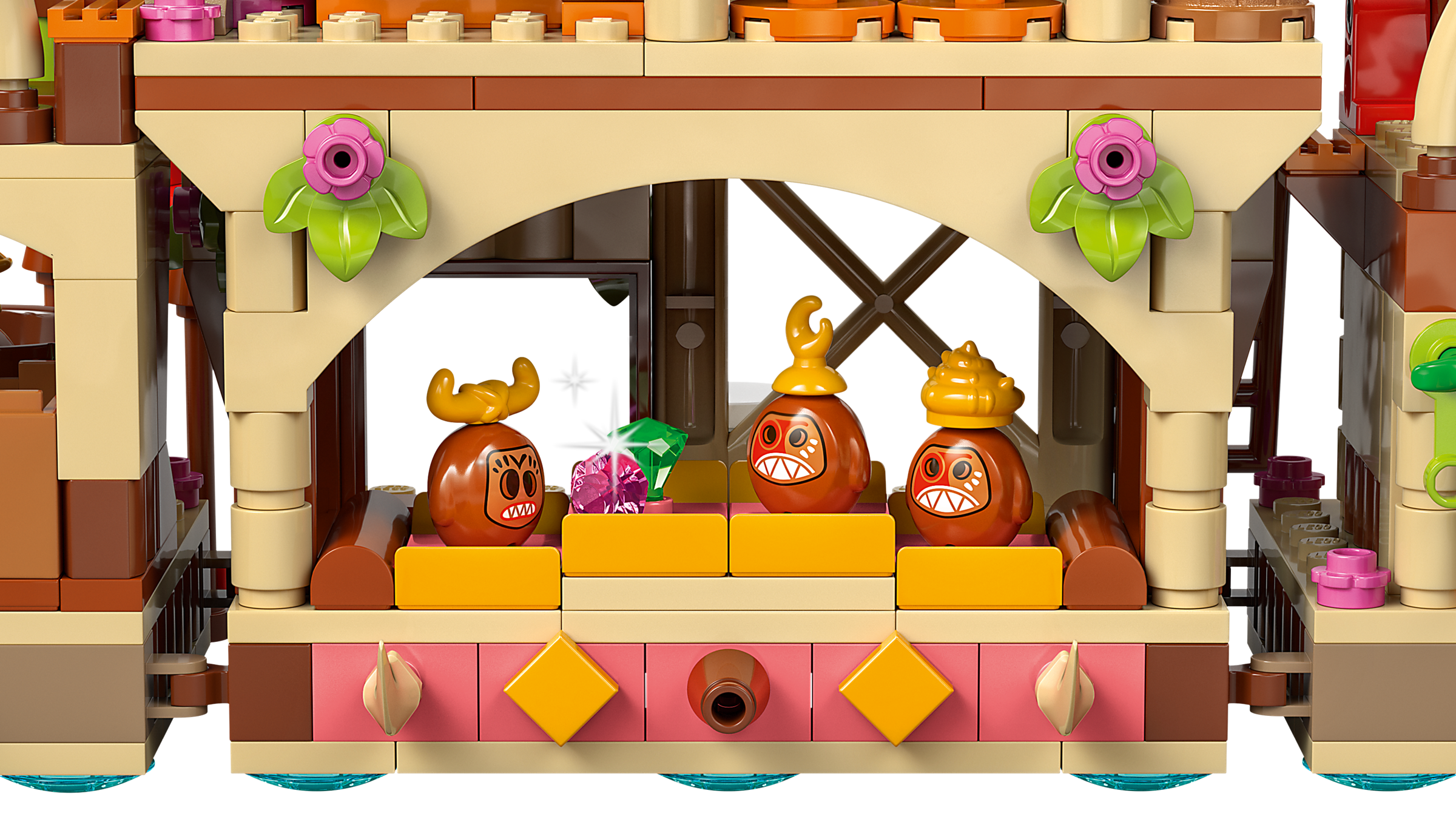 まこちゃ LEGO Disney Moana 2 Kakamora Barge Kids Toy Maui Moana 43258 BRAND