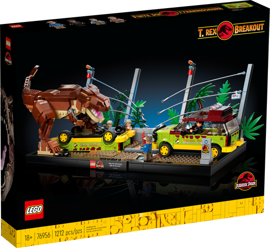 LEGO 76956 - T. rex bryder ud
