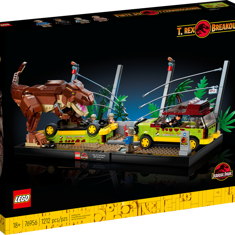 T-レックスが大あばれ 76956 | ジュラシック・ワールド |レゴ®ストア T-レックスが大あばれ 76956 | ジュラシック・ワールド |レゴ®ストア