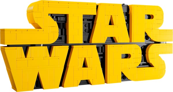 Klodsbygget Star Wars logo