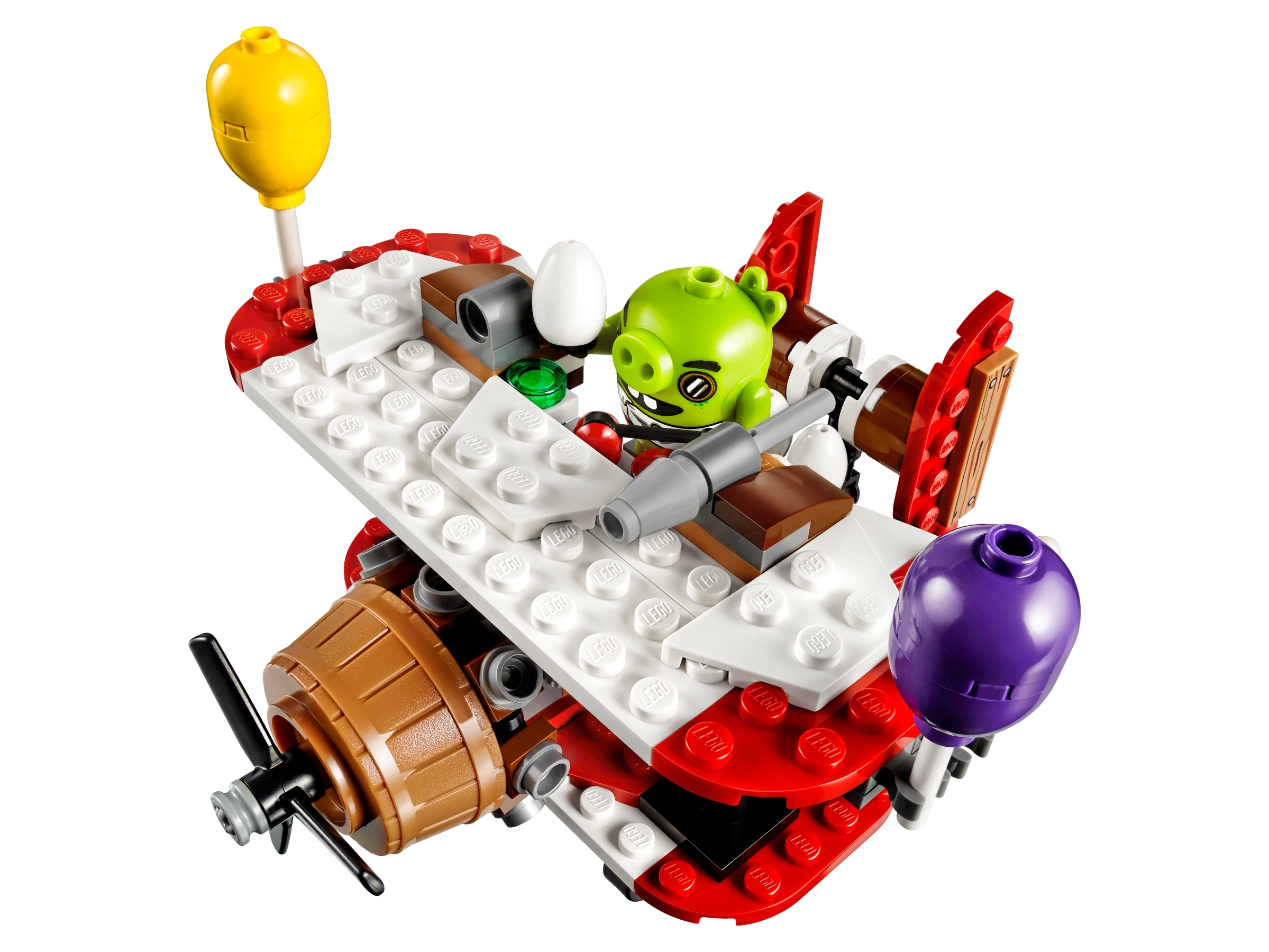 LEGO 75822 Angry Birds Piggy Plane Attack mit Red und Pilot Pig Neu Ovp Binsb 