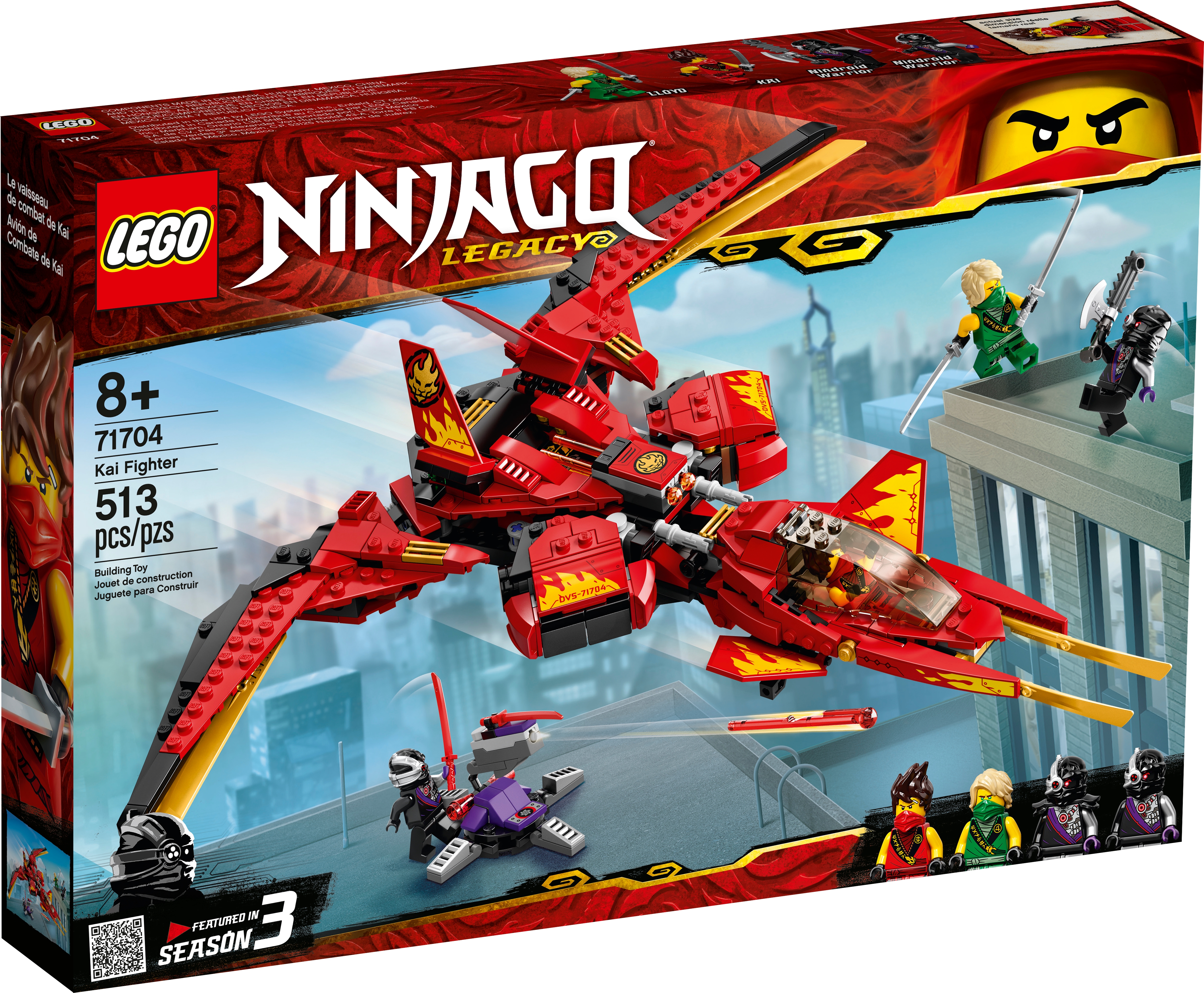 LEGO ® NINJAGO KAIS SUPER JETSET 71704OHNE FIGURENNEUWERTIG /& UNBENUTZT