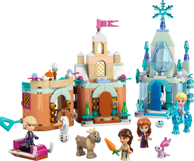 Château d’Arendelle et palais de glace d’Elsa miniatures - Image 1