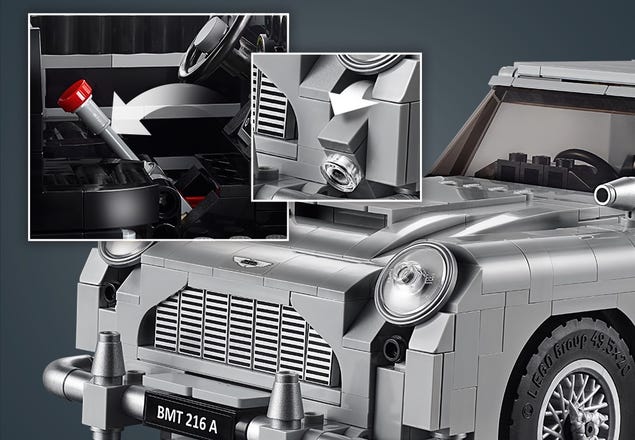 klæde sig ud Anvendelse klart James Bond™ Aston Martin DB5 10262 | Creator Expert | Buy online at the  Official LEGO® Shop US