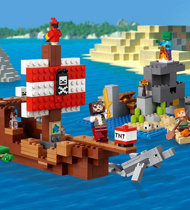 Characters Lego Minecraft Official Lego Shop Gb