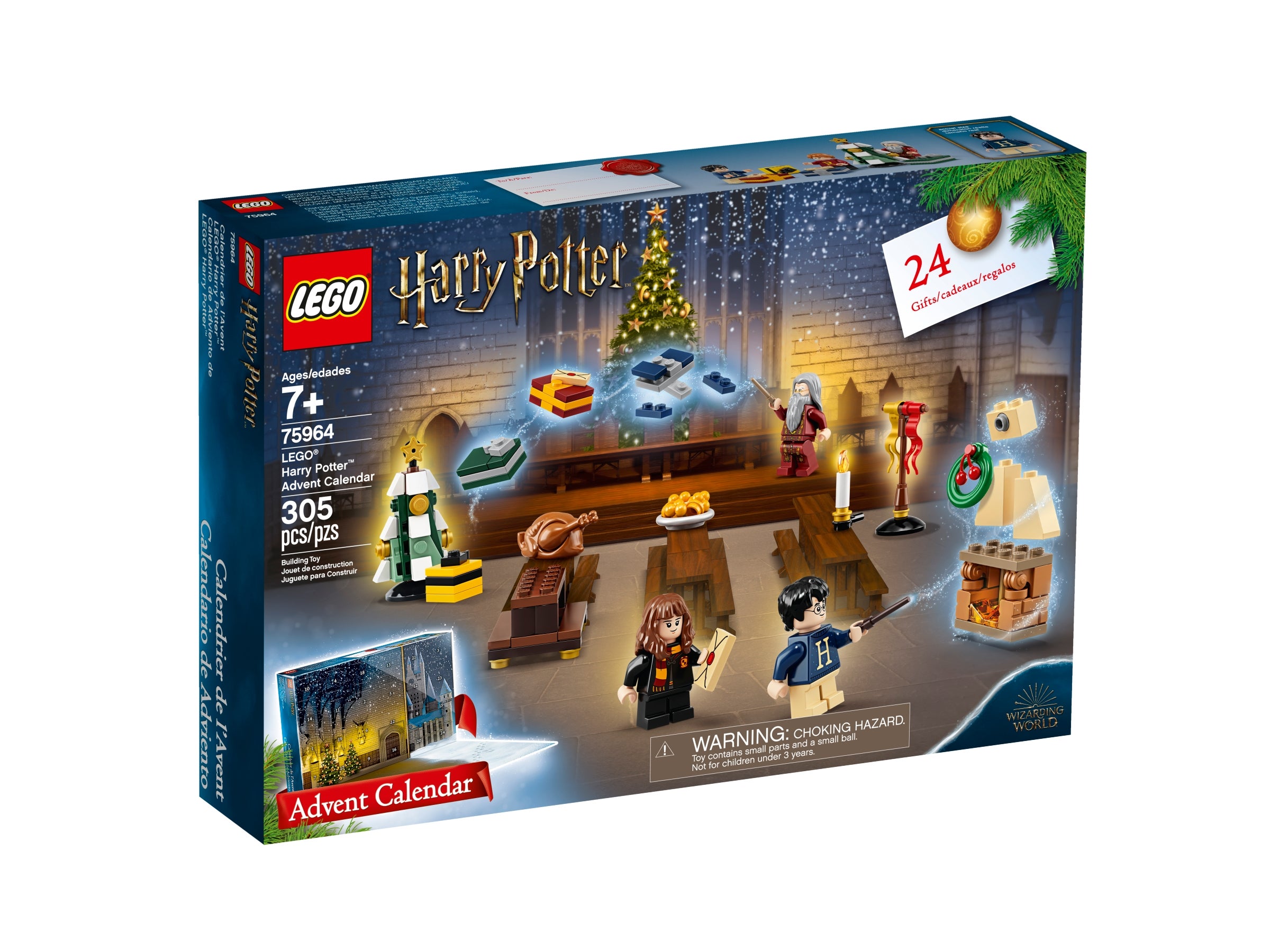 Lego Complete Sets Packs Lego 75964 Harry Potter Advent Calendar 2019 New Sealed 307pcs Toys Hobbies Calendrier De L'avent Lego City 2022