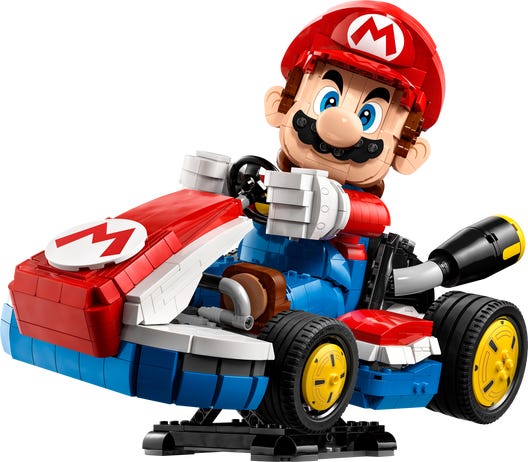 LEGO 72037 - Mario Kart™ – Mario og Standard Kart