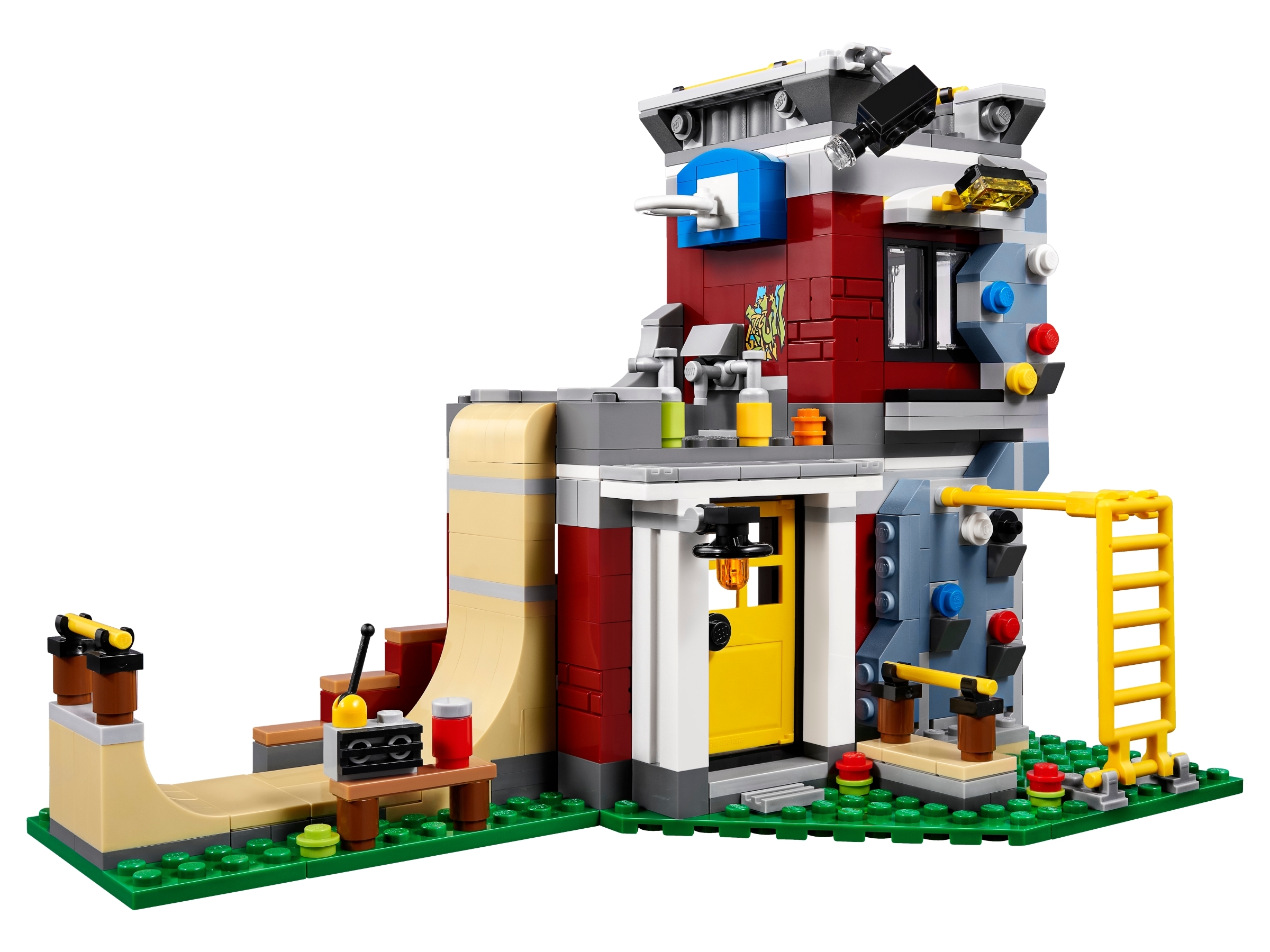 LEGO City-PANNELLO-sede 8 pezzi 1x2x1-in giallo 