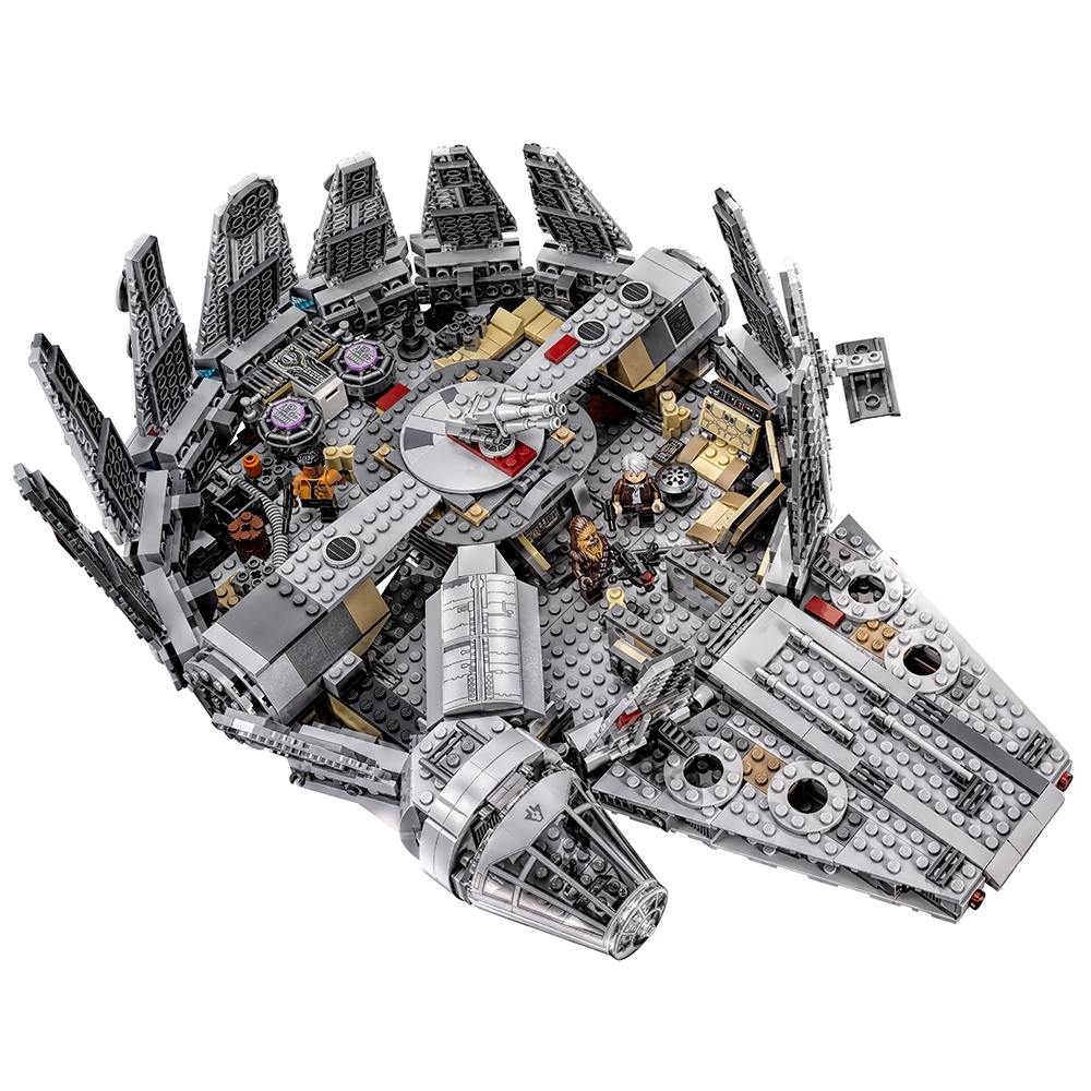 Lego Star Wars Millennium Falcon The Force Awakens 75105 Building Kit NEW