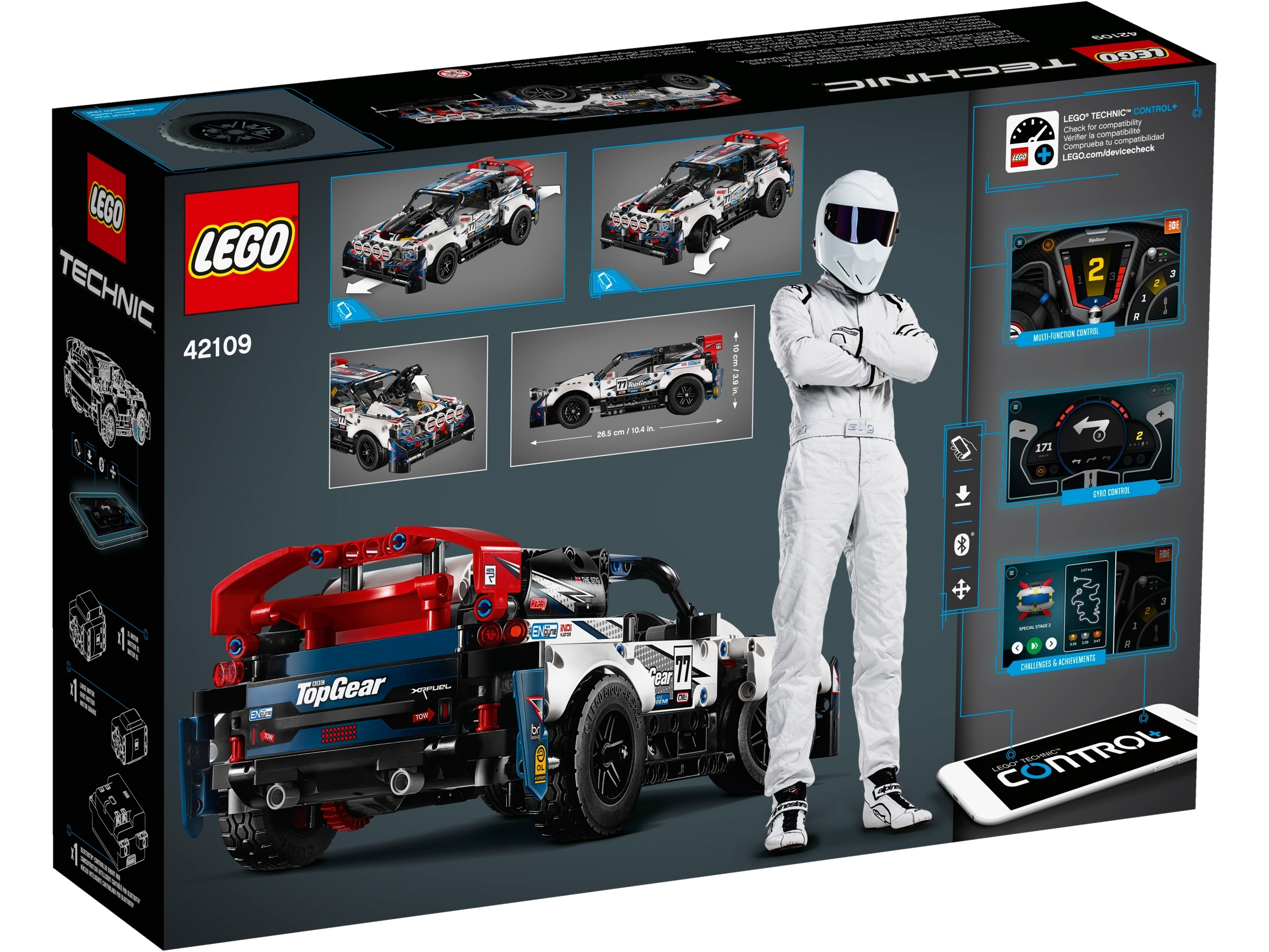 Ufrugtbar Drastisk Breddegrad App-Controlled Top Gear Rally Car 42109 | Powered UP | Buy online at the  Official LEGO® Shop US