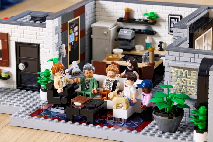 Sastre Seducir Rechazado Celebra a 5 maravillosos chicos que reconstruyen vidas con el nuevo set LEGO®  Queer Eye: Loft de los Fab 5 | Oficial LEGO® Shop ES