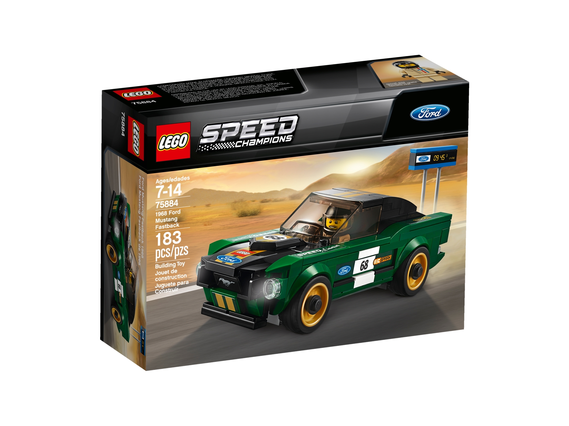 LEGO Speed Champions Ford Mustang Fastback 75884 LEGO 