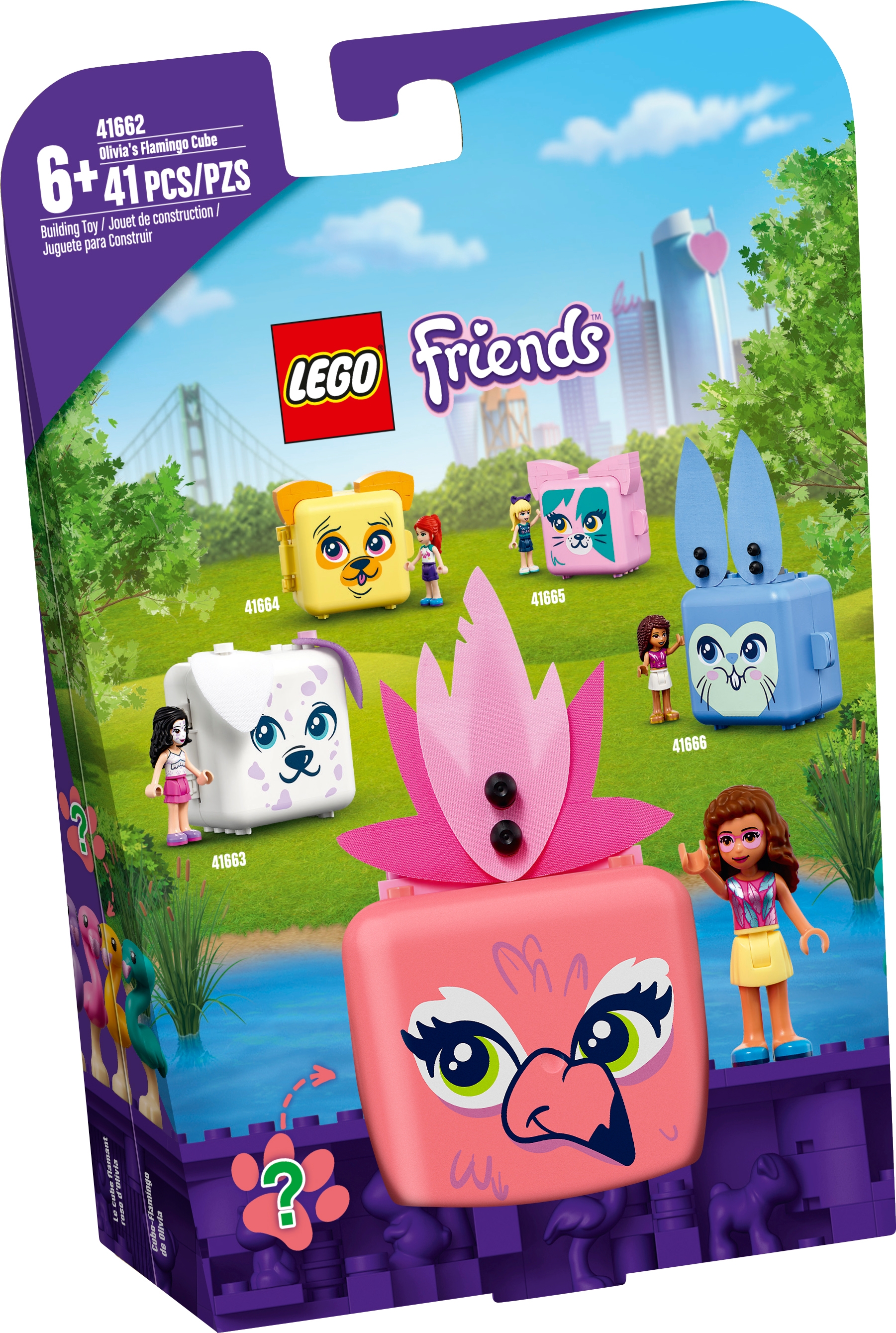 Lego para meninas Friends - Casa da Floresta - 326 Peças e 3 mini