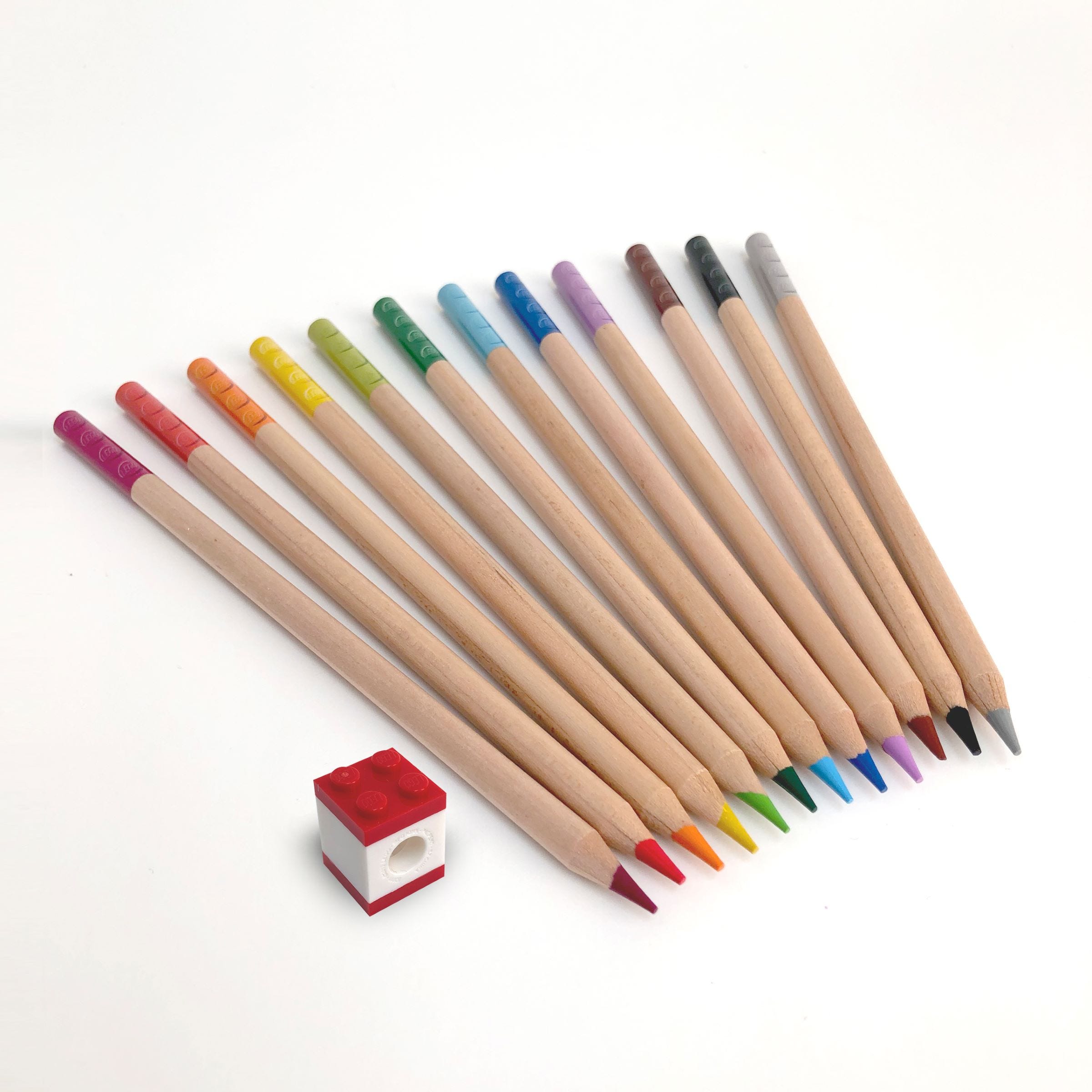 Pack de 12 Lápices de Colores con Adorno 2.0