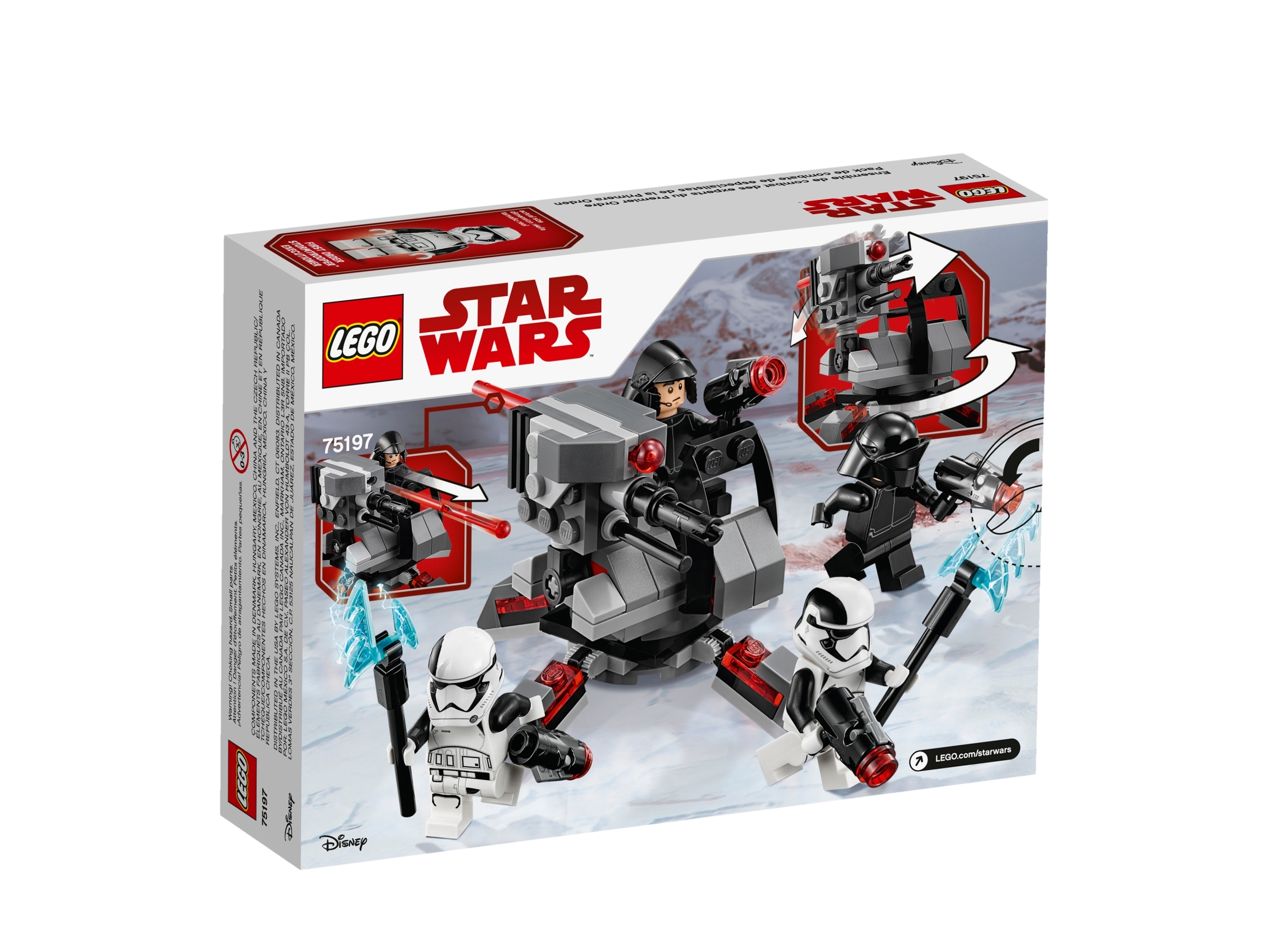 First Order Stormtrooper Battle pack Details about   Lego Star Wars Minifigures 