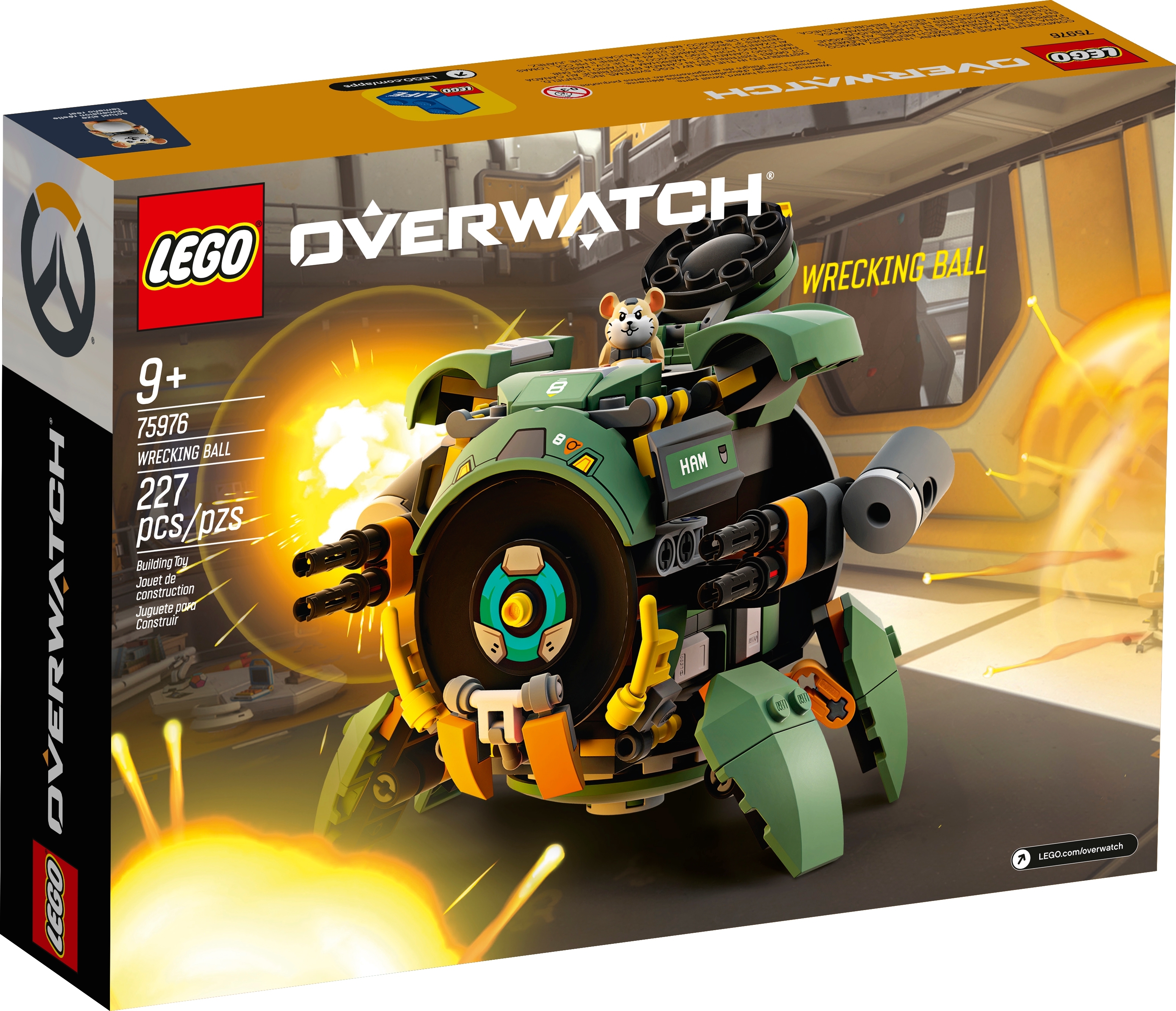 75976 for sale online LEGO Wrecking Ball LEGO Overwatch 