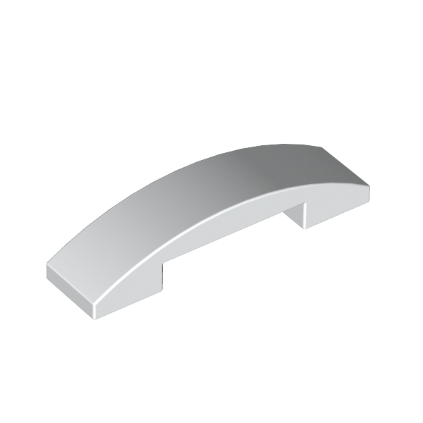 PLATE W. BOW 1X4X2/3