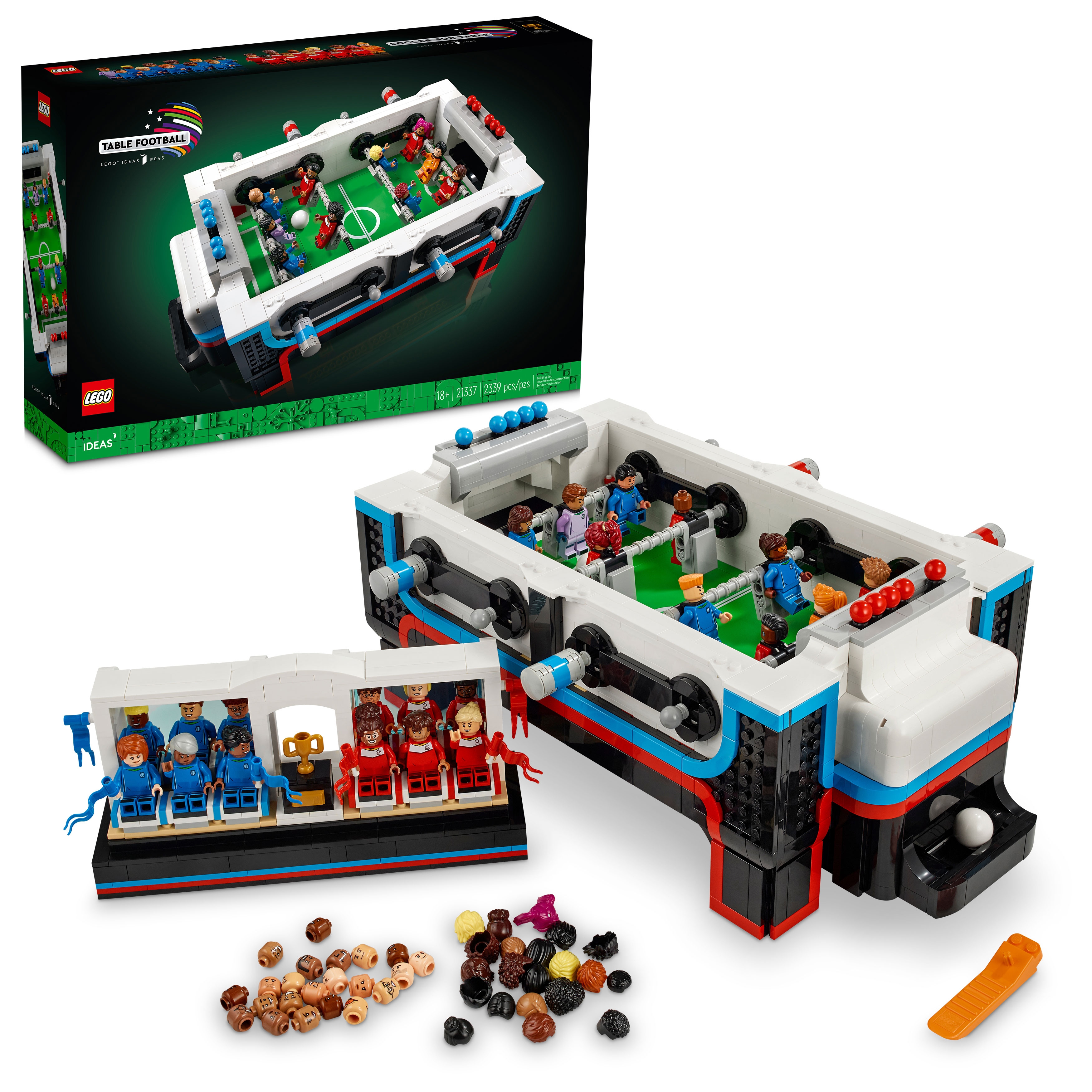 Tafelvoetbal 21337 | Ideas Officiële LEGO® NL