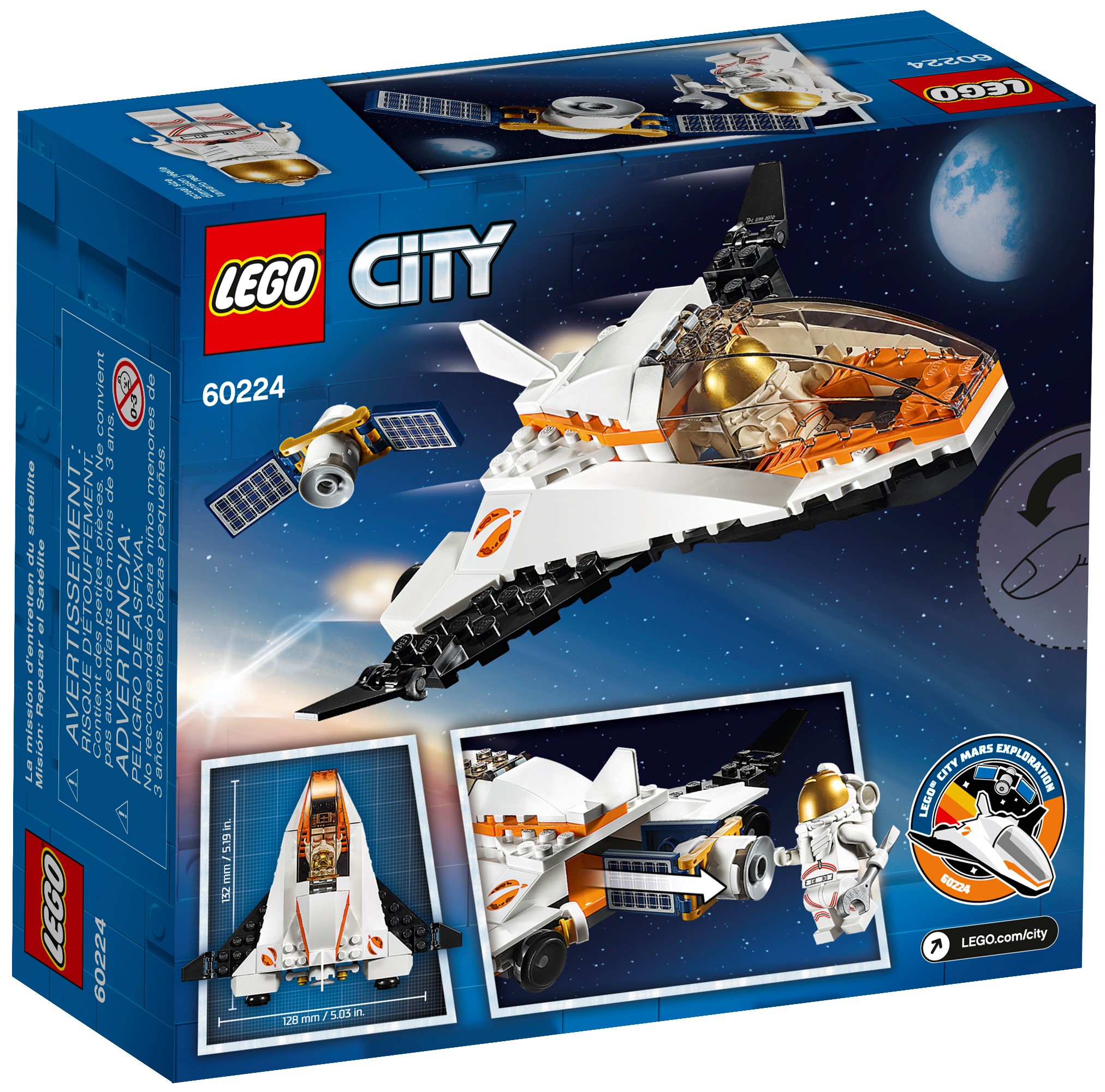 Satellite Service Mission 60224 | City | Buy online at the Official LEGO® US
