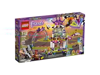 The Big Race Day 41352 | Friends | Buy online at the Official LEGO® Shop US lego friends gokart