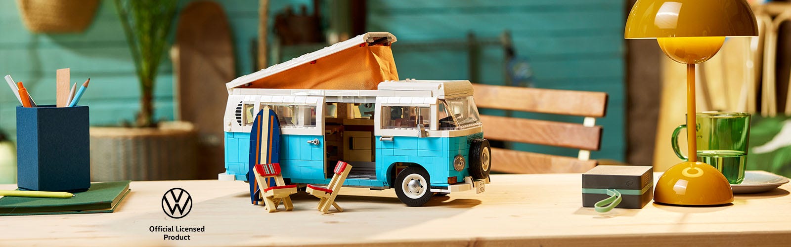 All the features of the new LEGO® VW camper van that make it just as good  as the real thing