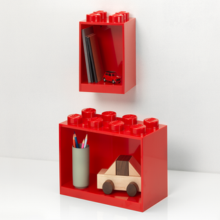 Brick Shelf Set – Red