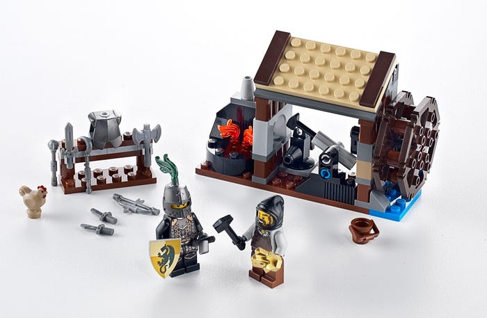 La storia del Castle LEGO® e del nostro nuovo set del Fabbro Medievale, Negozio ufficiale LEGO