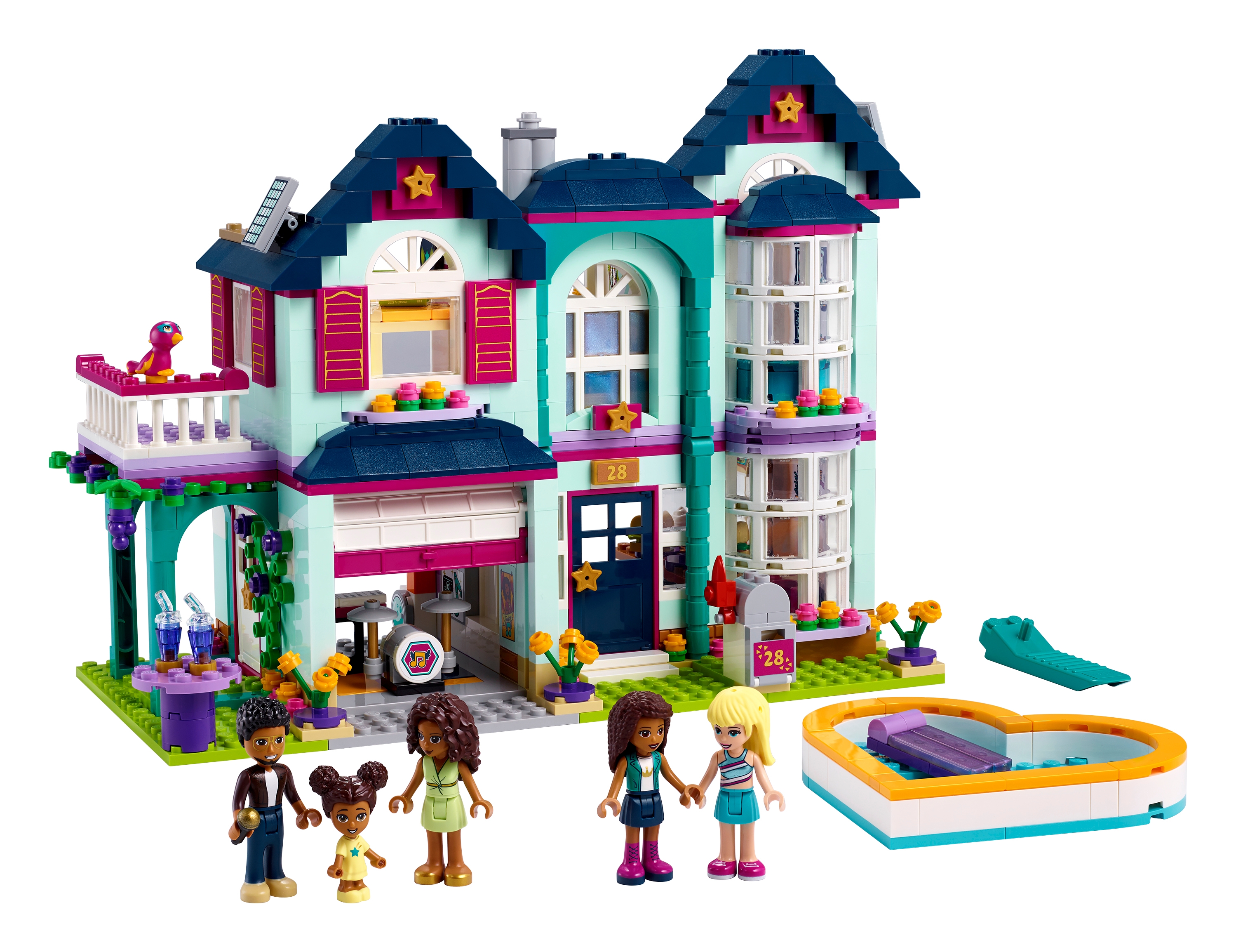 evenwicht dichtheid Dank u voor uw hulp Andrea's Family House 41449 | Friends | Buy online at the Official LEGO®  Shop US
