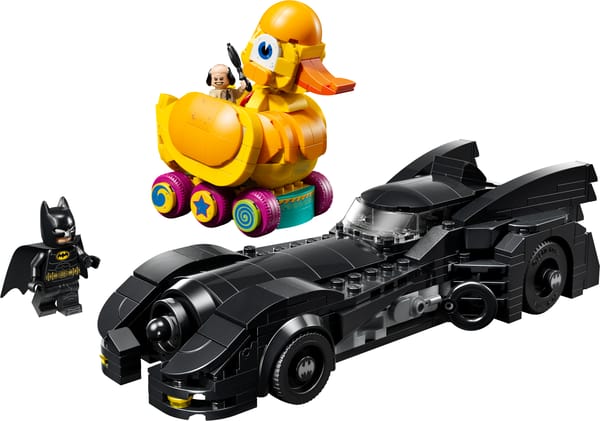 Batman Returns Batmobile og andebil