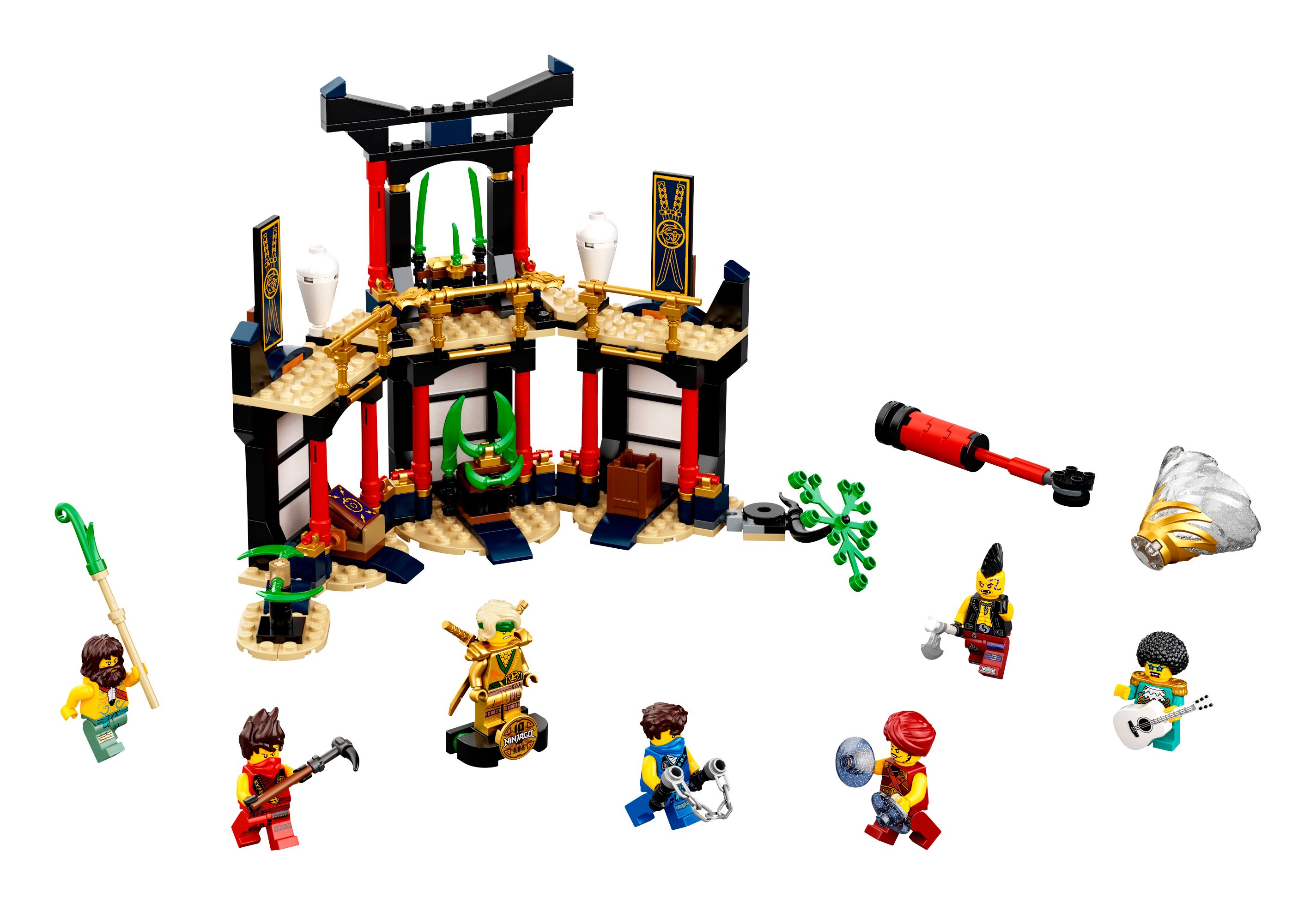 Image of LEGO 71735 Turnier der Elemente Bausatz, Mehrfarbig